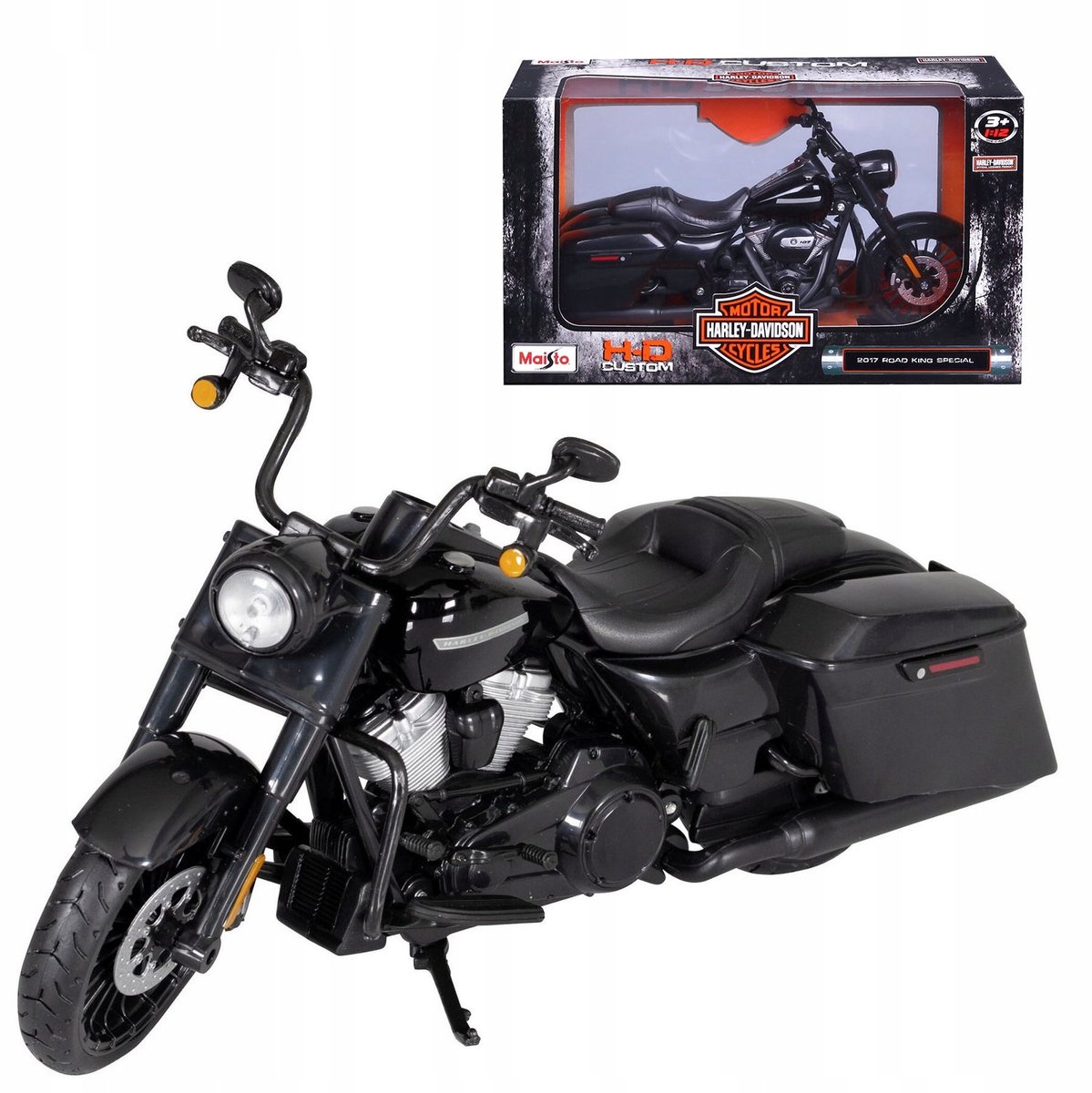 Maisto Harley Davidson 2017 King Model Motor 1:12