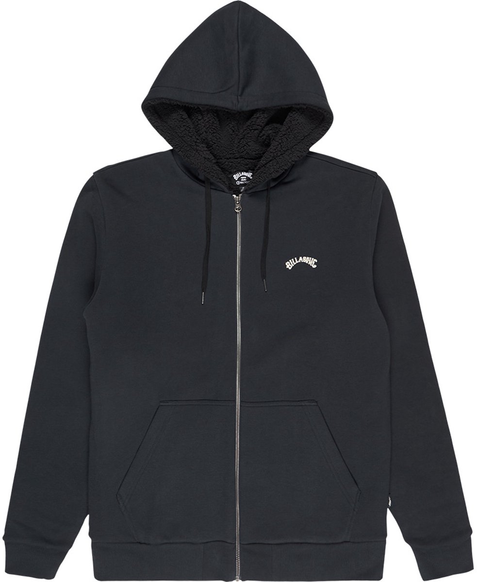 Billabong Arch Sherpa Sweatshirt Met Rits XL Man Zwart