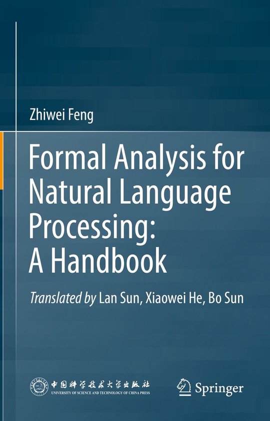 Formal Analysis for Natural Language Processing: A Handbook - cover