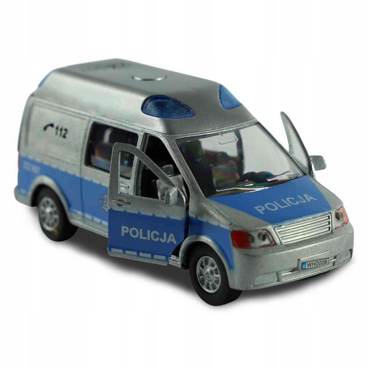 Politiewagen NORIMPEX met Licht & Geluid - Metalen Speelgoedauto