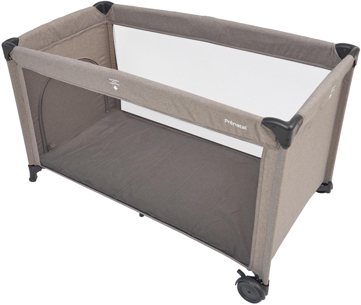 Prénatal campingbed Sinne - Inklapbaar reisbedje - Taupe bruin thumbnail 5