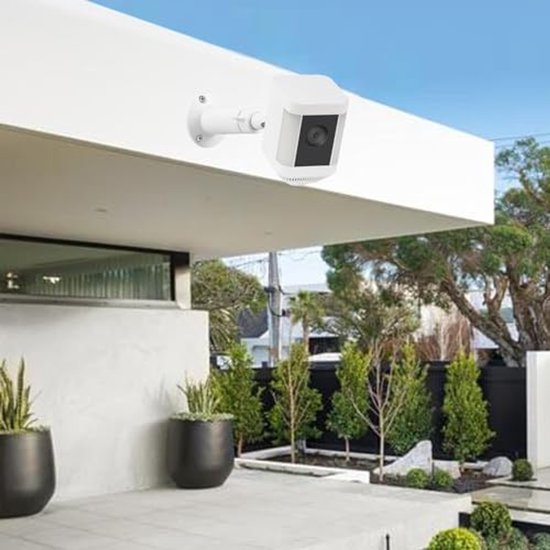 Verstelbare Wandbeugel voor Beveiligingscamera's - Compatibel met Ring Spotlight Cam en Ring Solar Panel - 360° Aanpasbare Steun voor Camera's van Merkloos — afbeelding 5