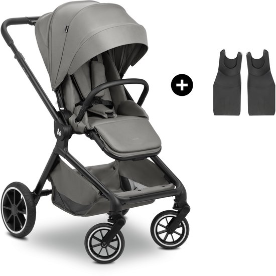 hauck Move N Care - Multifunctionele kinderwagen - Inclusief adapter voor je baby autostoel - Dark Grey