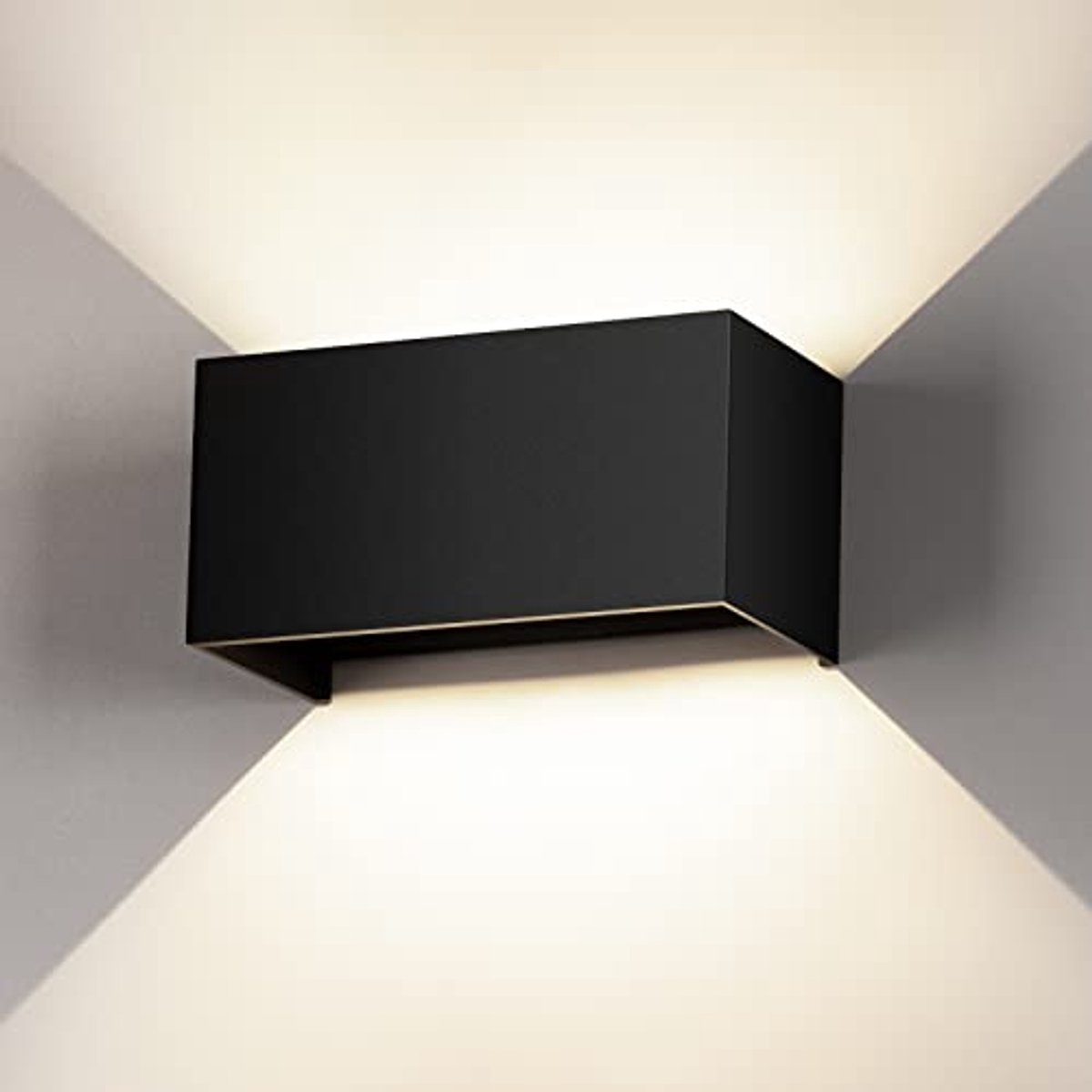 Verstelbare 24W wandlamp voor binnen en buiten met 4000K licht - Waterdicht en modern design
