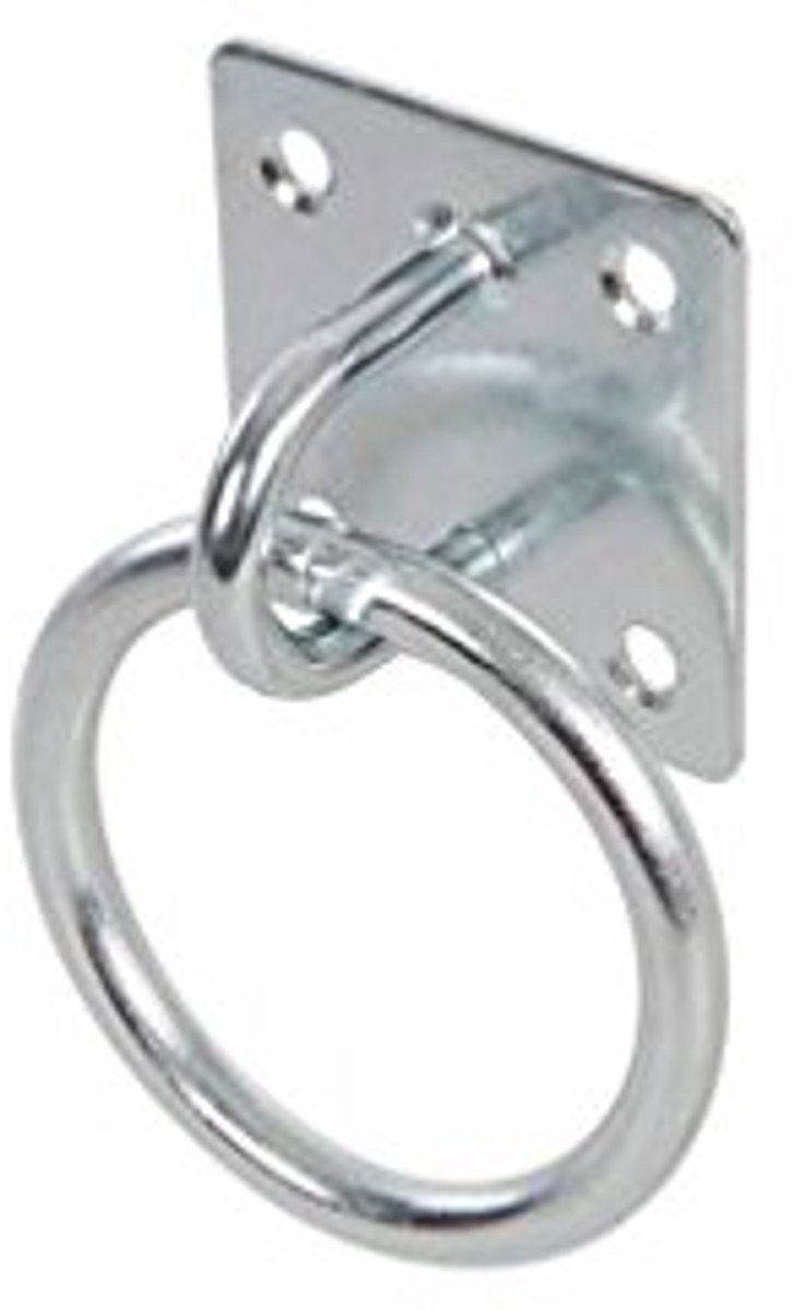 Gegalvaniseerde Ketting Ring en Plaat 50mm x 50mm
