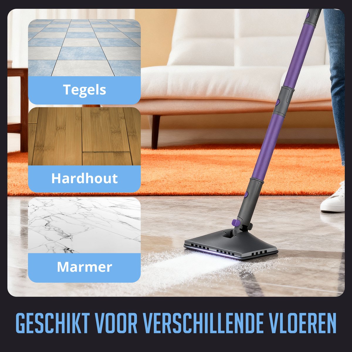 Cleanova 16-in-1 Stoomreiniger - Vlekkenreiniger thumbnail 3