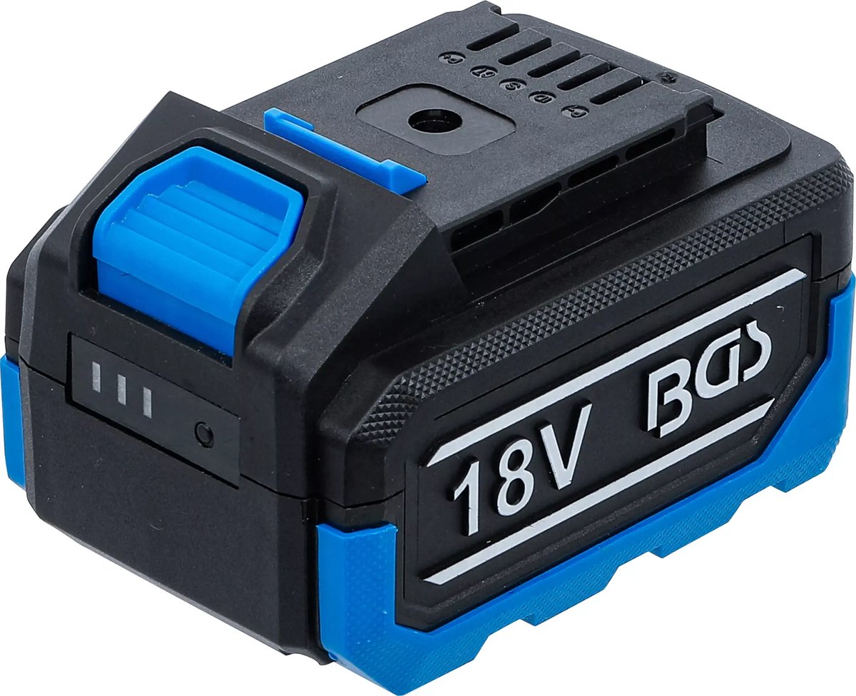 BGS Batterij - 5,0 Ah - voor het 18 V-batterijensysteem van BGS