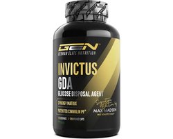 GEN Invictus GDA - Glucose Disposal Agent - Berberine HCL, Cinnulin PF®, Gymnema & Alpha-Liponzuur - Ondersteunt Glucosestofwisseling & Insulinegevoeligheid - 120 Vegan Capsules