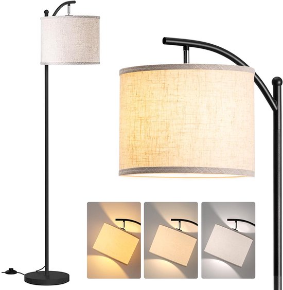 Staande Lamp - Natuurlijk - Modern - Staande Lamp voor Woonkamer/Slaapkamer