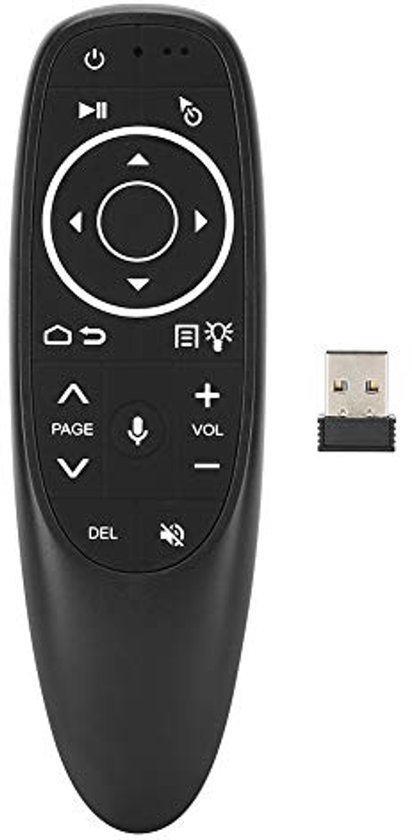 Air Mouse, Air Remote voor Bluetooth 5.0 achtergrondverlichting voor Android TV Box Control G7 computeraccessoires, draadloos keyboard