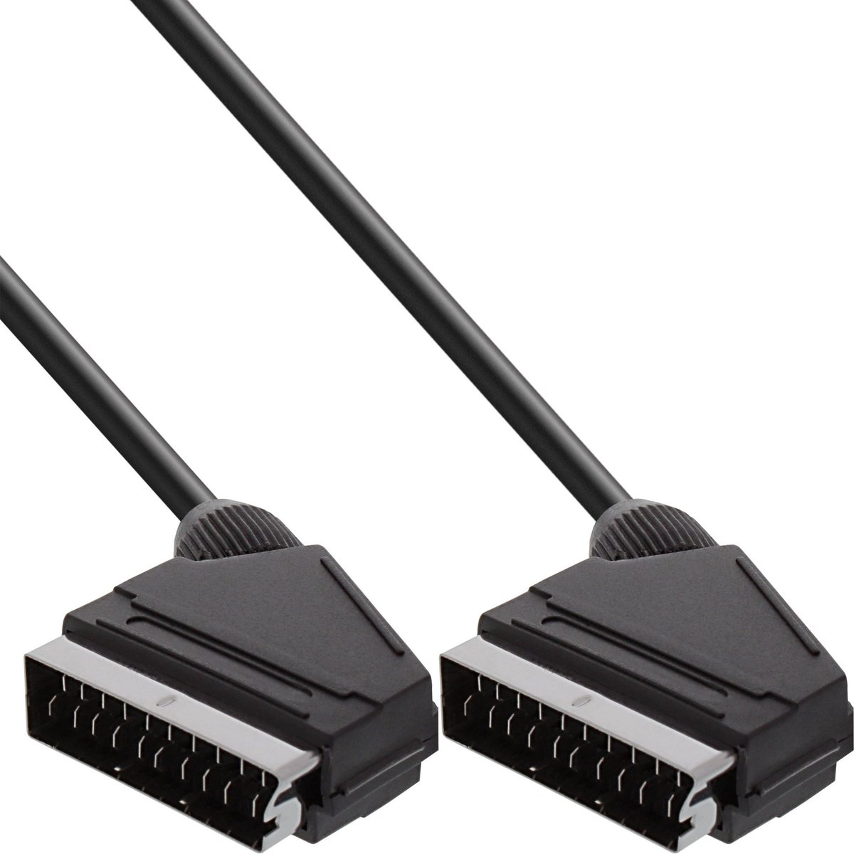 Image of 21-pins Scart kabel / zwart - 0,50 meter