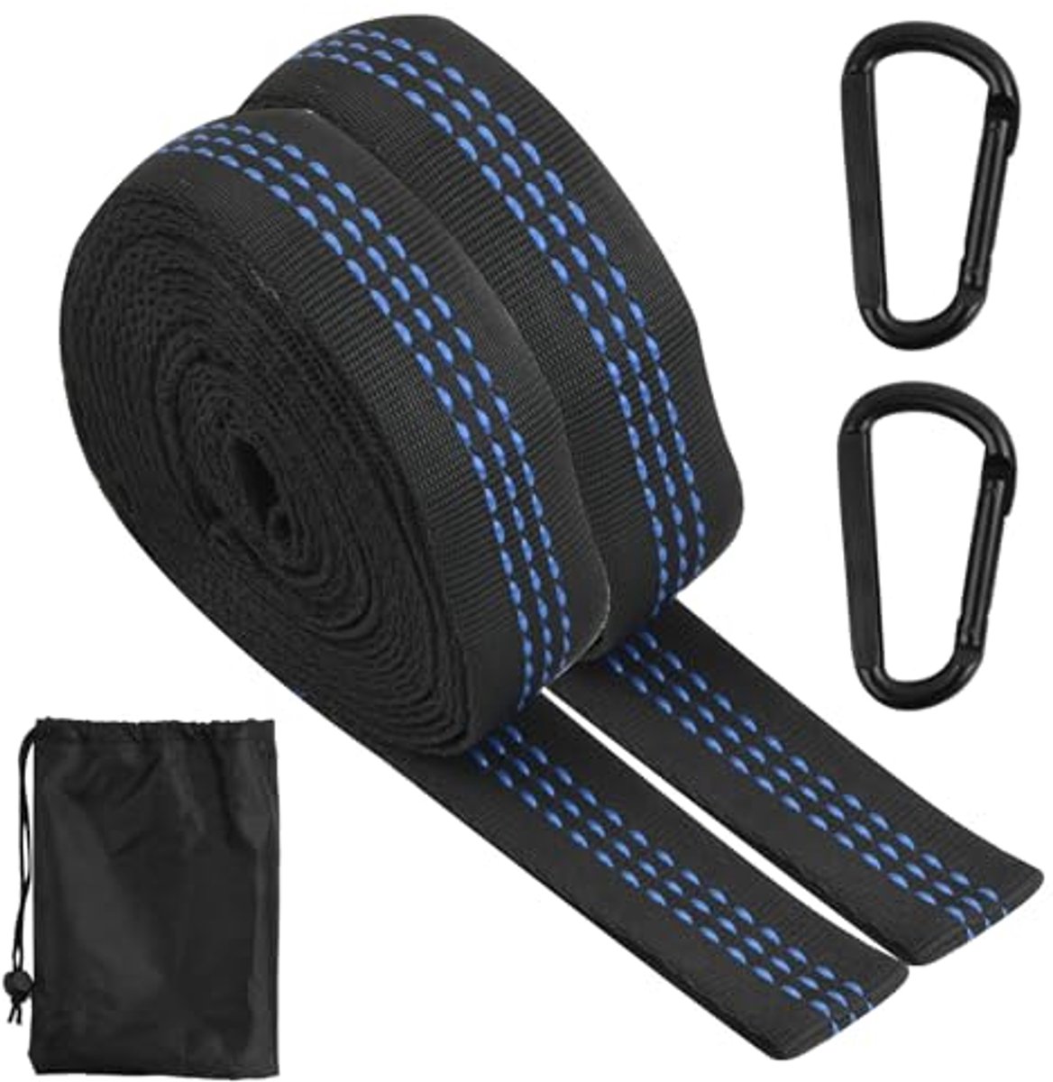 Hangmat ophangset voor buiten, 2 stuks, tot 400 kg, universeel en sterk