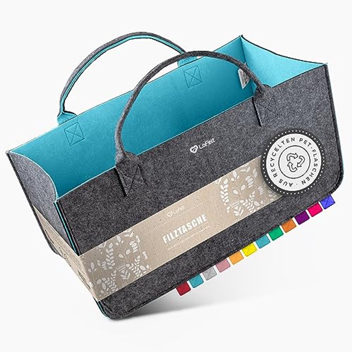 Grote Vilten Tas van 100% Gerecycled Vilt - Duurzaam en Multifunctioneel