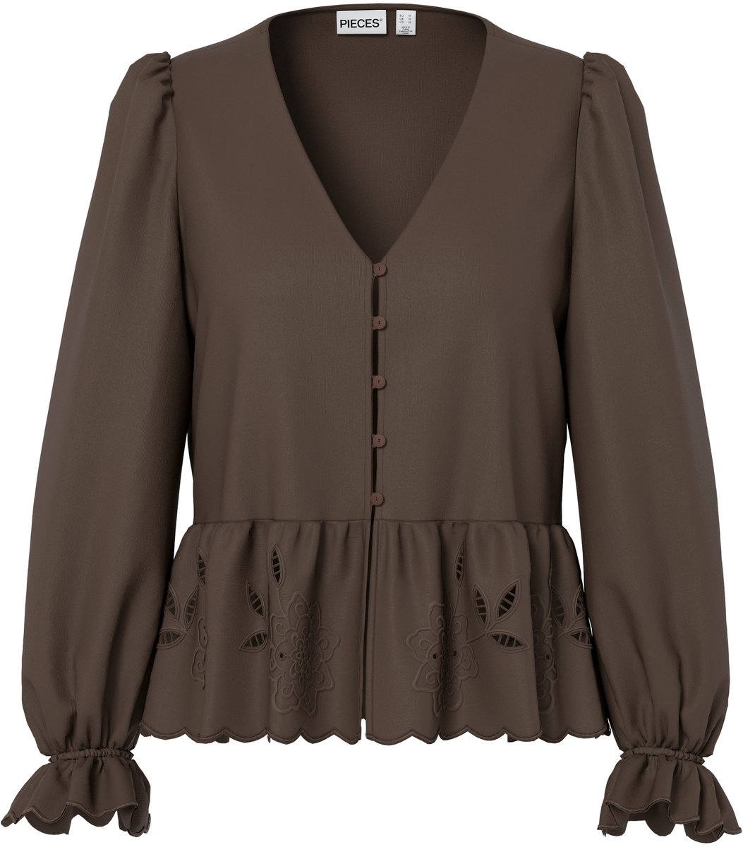 Pieces Blouse PCFELUCA PEPLUM