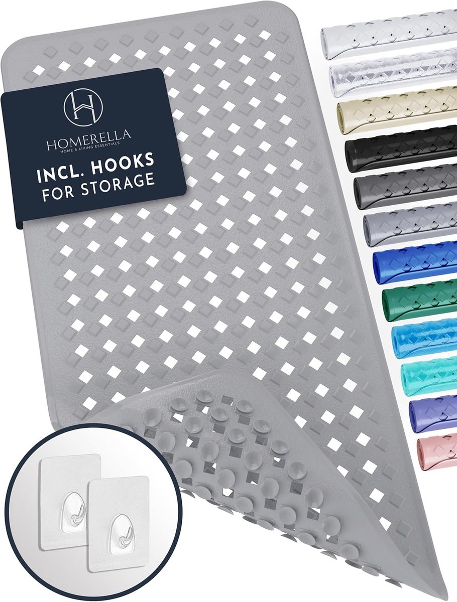 Antislip Douchemattens en Badmat 88 x 39 cm - Mould Bestendig en Machine Wasbaar