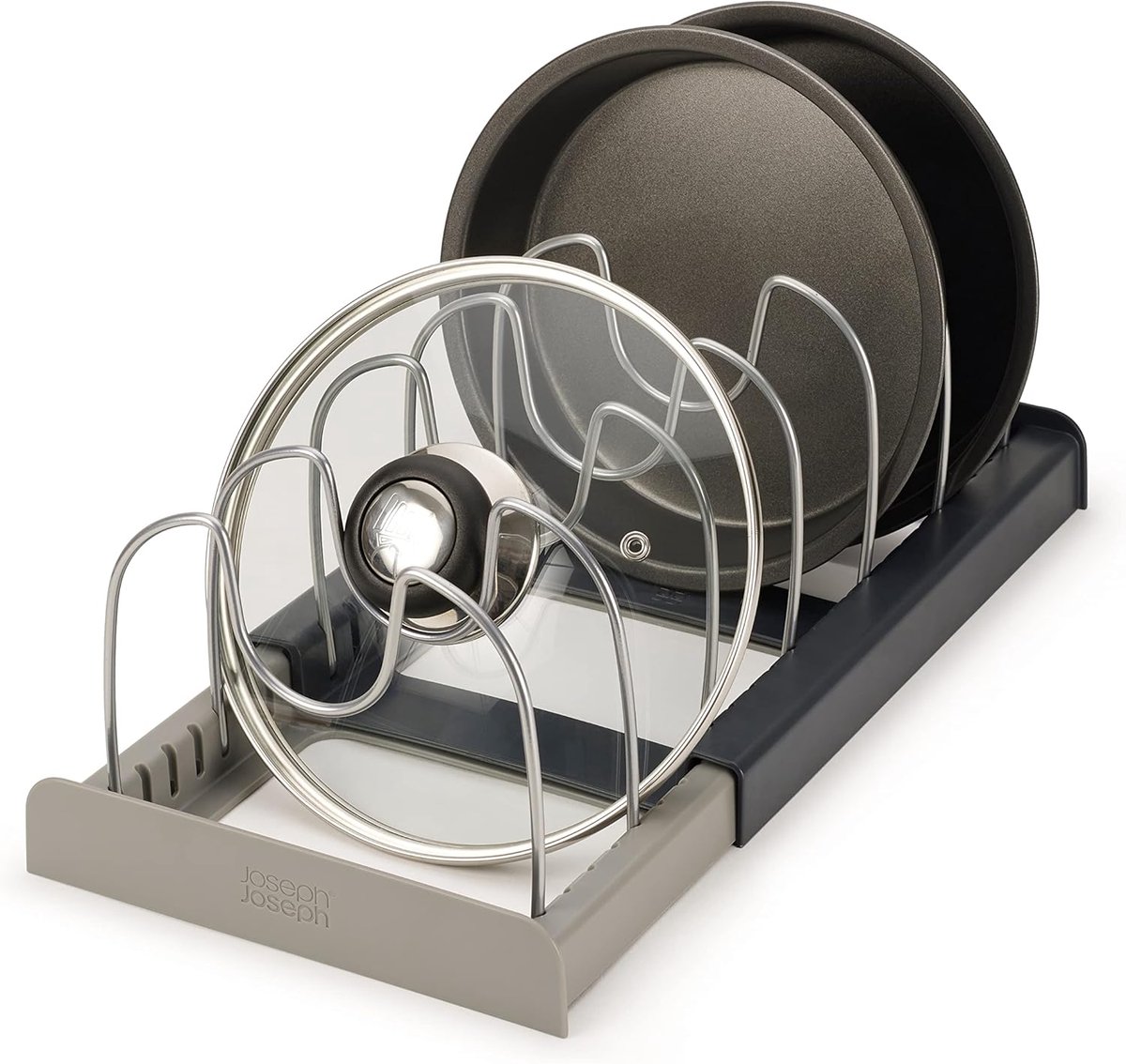 Ruimtebesparende Kookgerei Organizer voor Deksels en Bakplaten