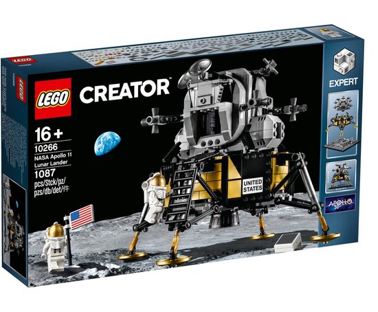 LEGO Creator Expert NASA Apollo 11 Maanlander 10266 verpakking.
