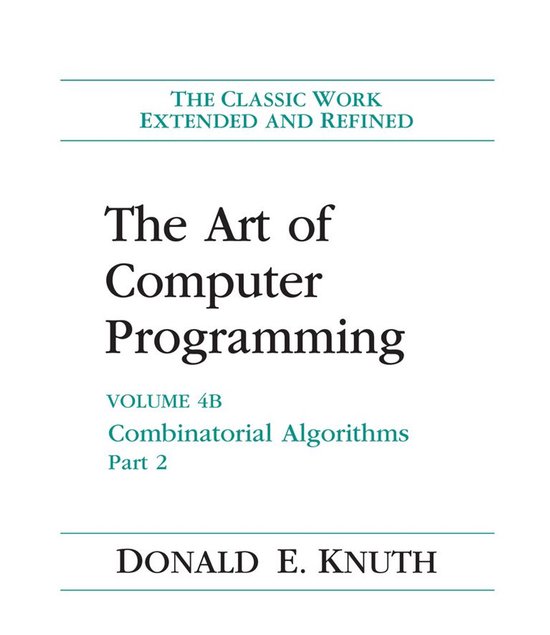 Art of Computer Programming, Volume 4B, The - cover