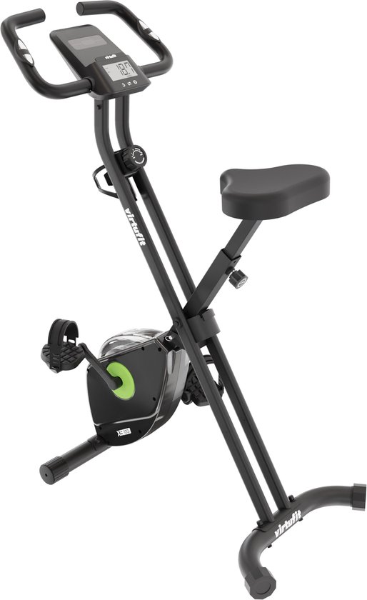 Vélo d'appartement Pliable-Vélo de Fitness 8 Niveaux Réglable de
