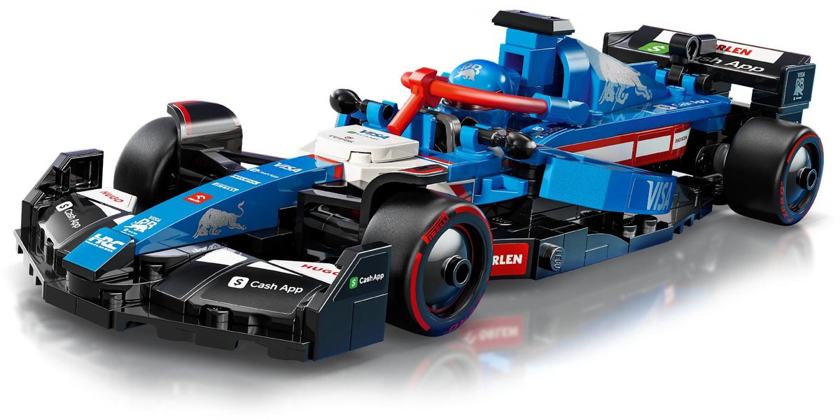 LEGO Speed Champions Visa Cash App RB VCARB 01 F1 racewagen Set - 77246 — afbeelding 20
