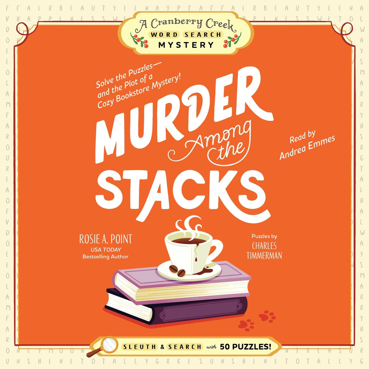 A Cranberry Creek Word Search Mystery- Murder Among the Stacks: Book 1