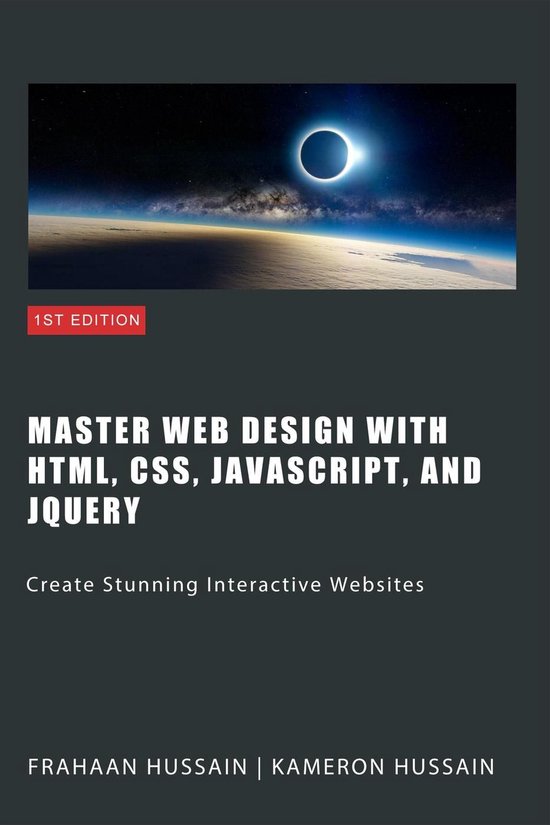 Master Web Design with HTML, CSS, JavaScript, and jQuery - cover