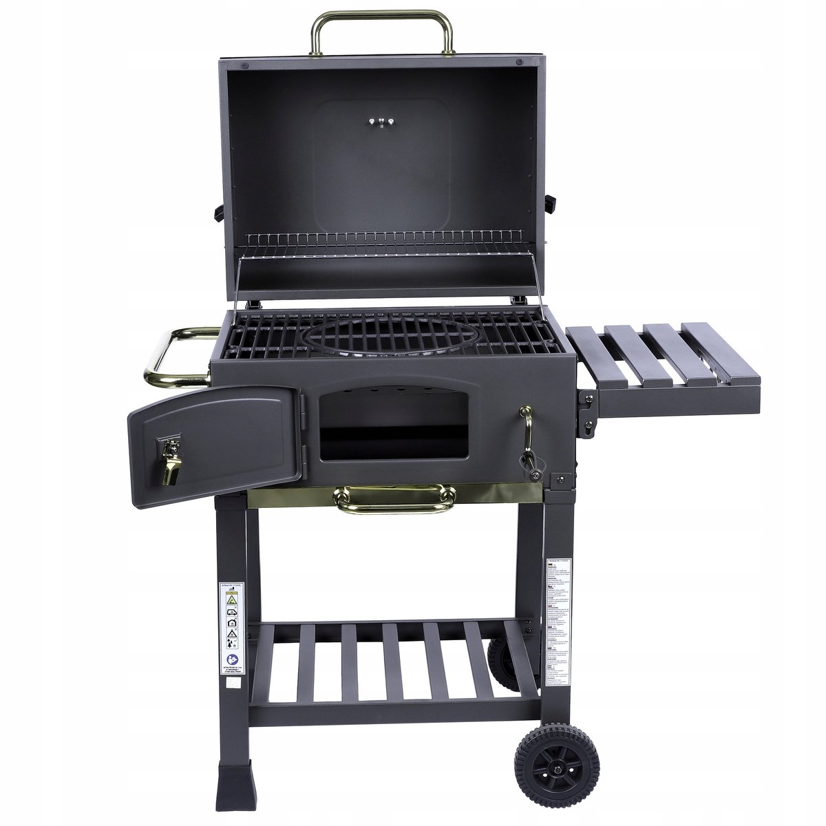 Activa Angular Gold Koolgrill met Gietijzeren Haan - BBQ