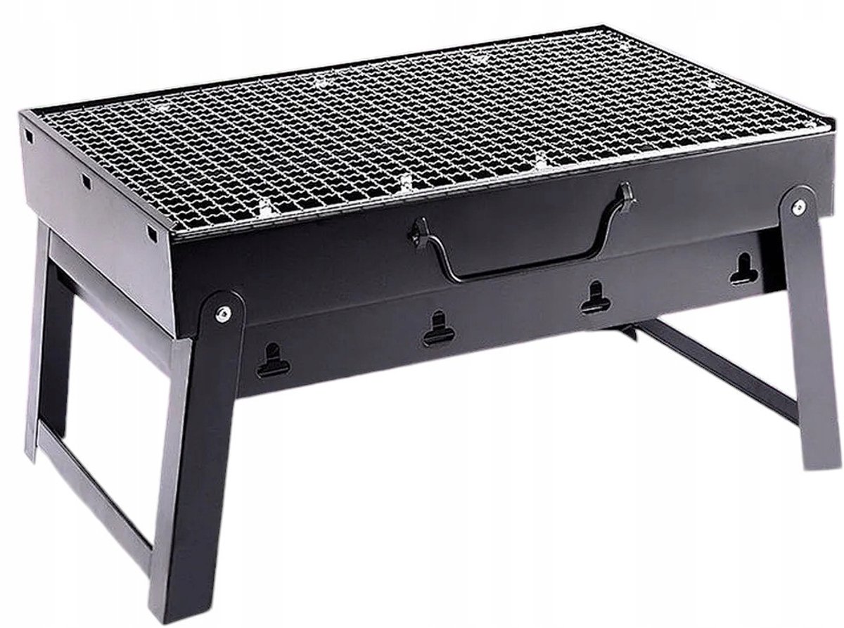 Draagbare Koolgrill in Koffer - Opvouwbaar en Compact
