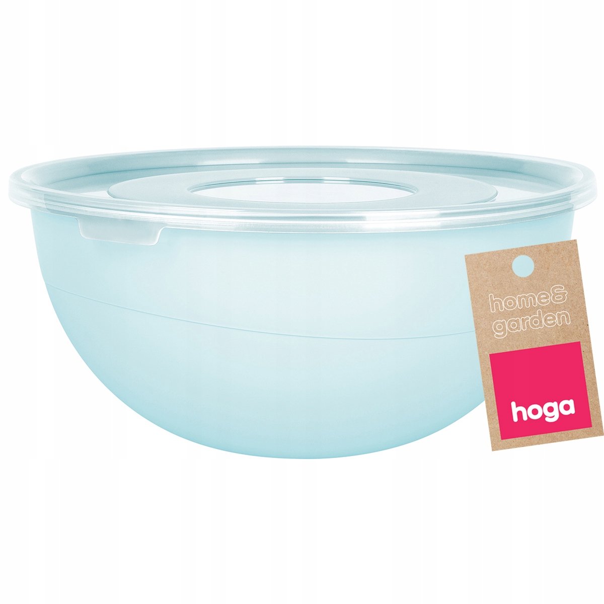 Hoga Keukenkom met Deksel 2L - Blauw, Vaatwasmachine- en Magnetronbestendig