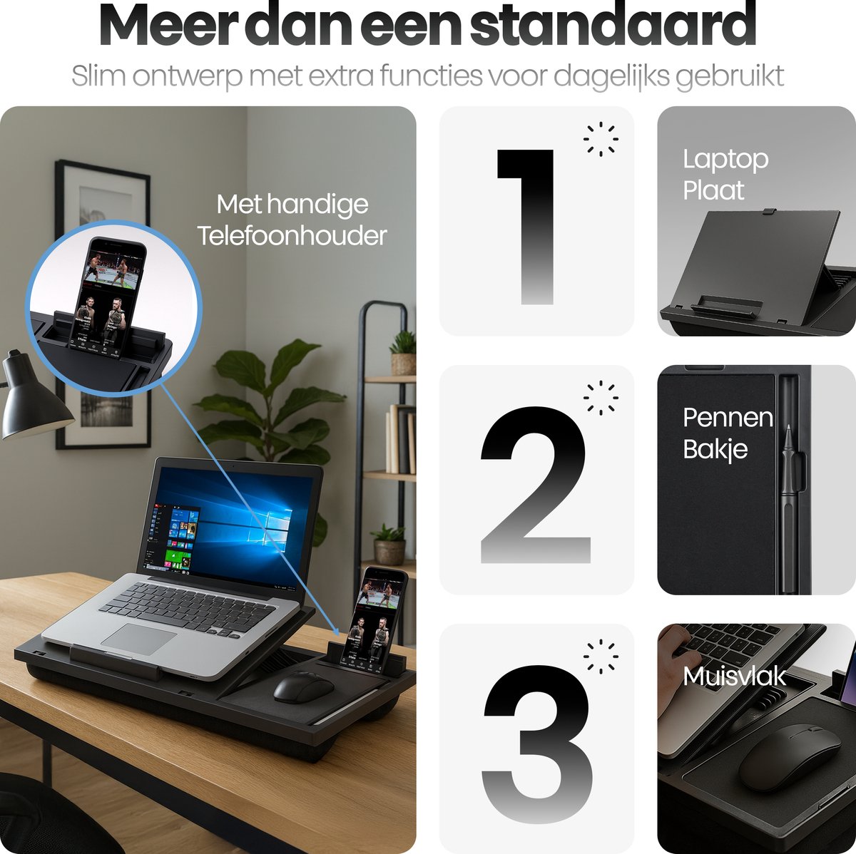 Phreeze Laptopkussen 15 inch thumbnail 6
