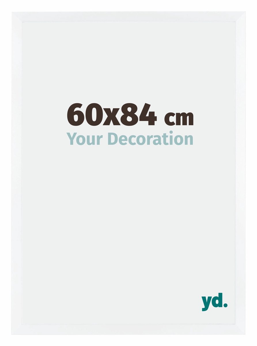 yd. Your Decoration - Fotolijst 60x84 cm - MDF - Wit Mat - Catania