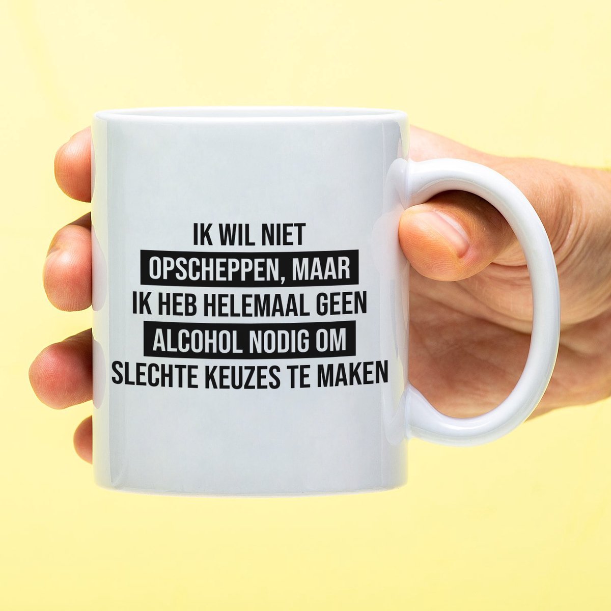 Ditverzinjeniet.nl Mok Geen alcohol nodig