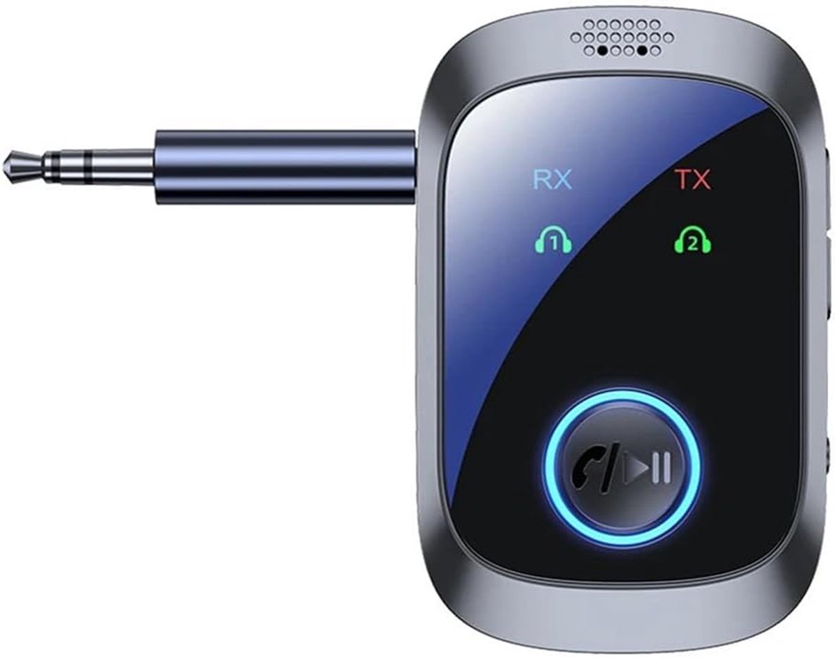 Draadloze Bluetooth 5.4-adapter 3,5 mm zender-ontvanger AUX HiFi HD Bluetooth-adapter