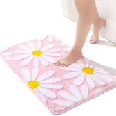 Tapis De Bain Lot De 3 Pièces Moderne Doux Antidérapant Contour WC Lavable Absorbant Spirale Rose 84783808