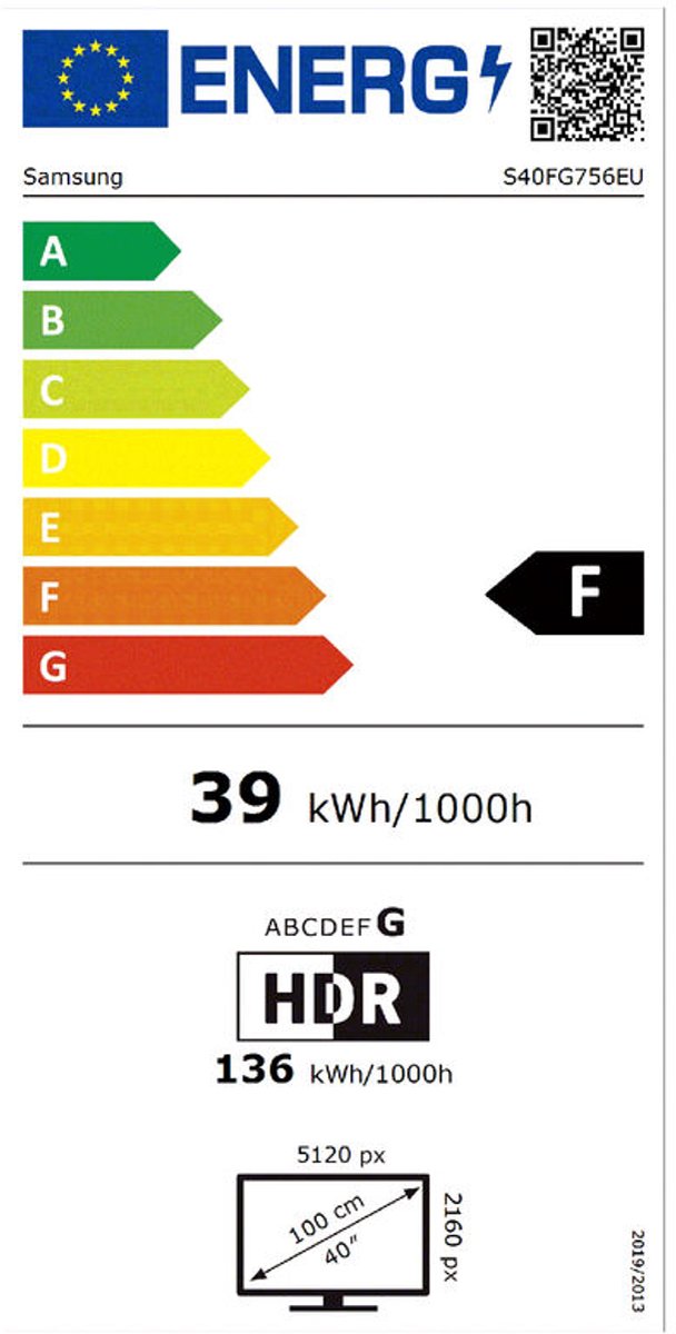 Samsung Odyssey G7 40" Gaming Monitor 5K2K WUHD - afbeelding 3