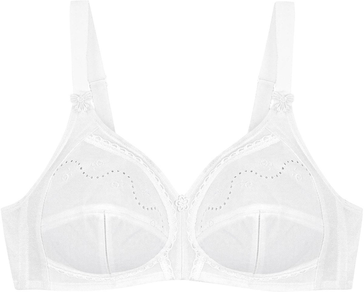 Triumph - Doreen+Cotton 01 N - WHITE - Vrouwen - Maat C80