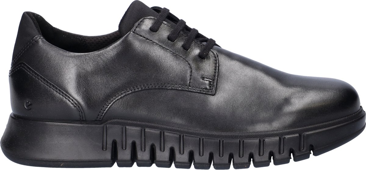 Ecco Gruuv Studio heren sneaker - Zwart - Maat 43