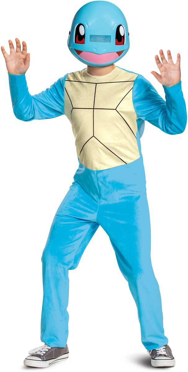 Vegaoo - Klassiek Pokémon Squirtle-kostuum voor kinderen