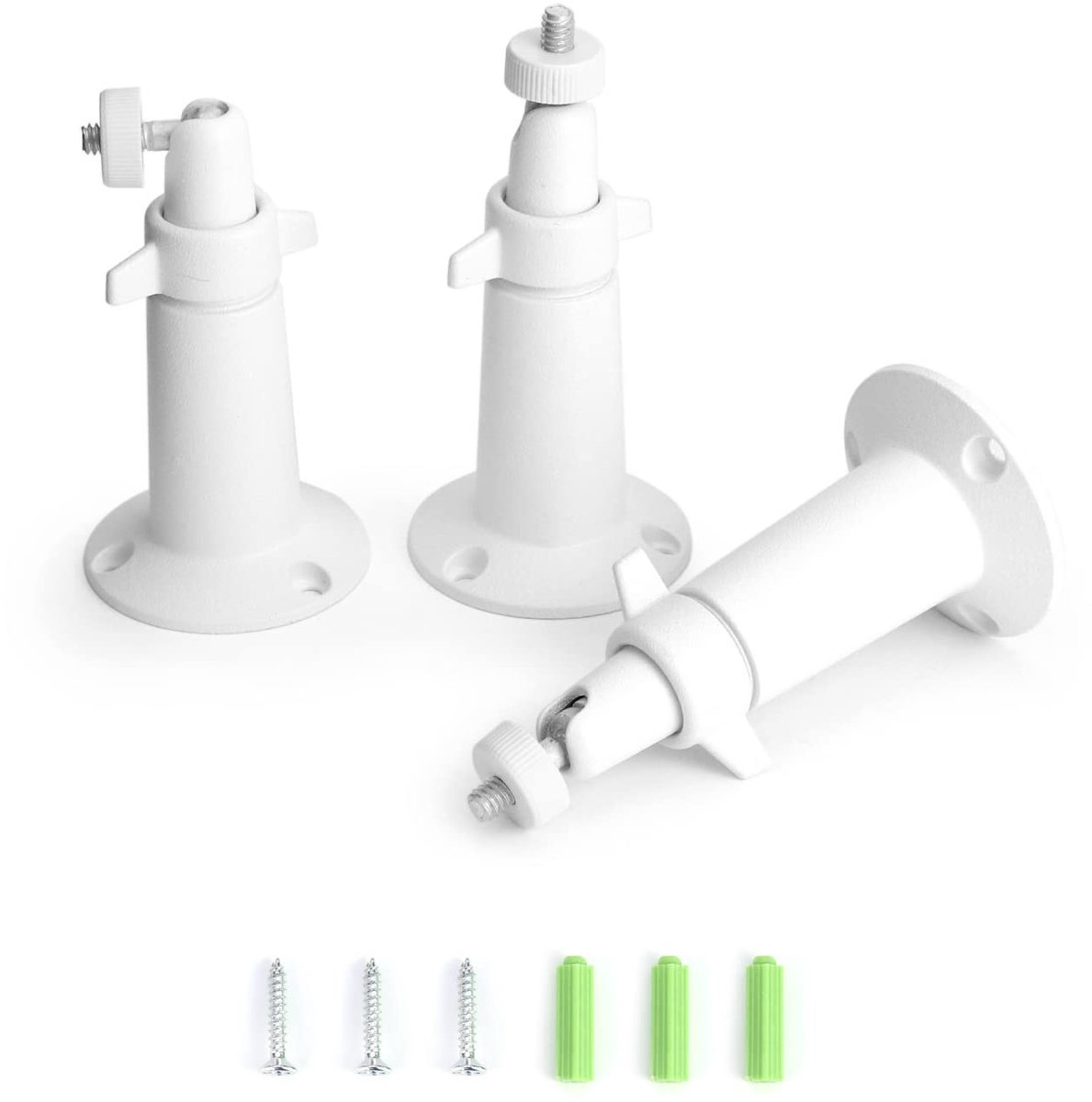 ® 3 stuks camera-wandbeugels, wit, 360° verstelbaar, geschikt voor Arlo, Arlo Pro, Arlo Light, Arlo Go