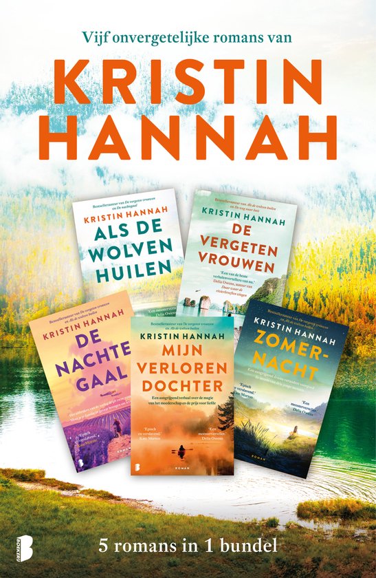 Vijf onvergetelijke romans van Kristin Hannah - cover