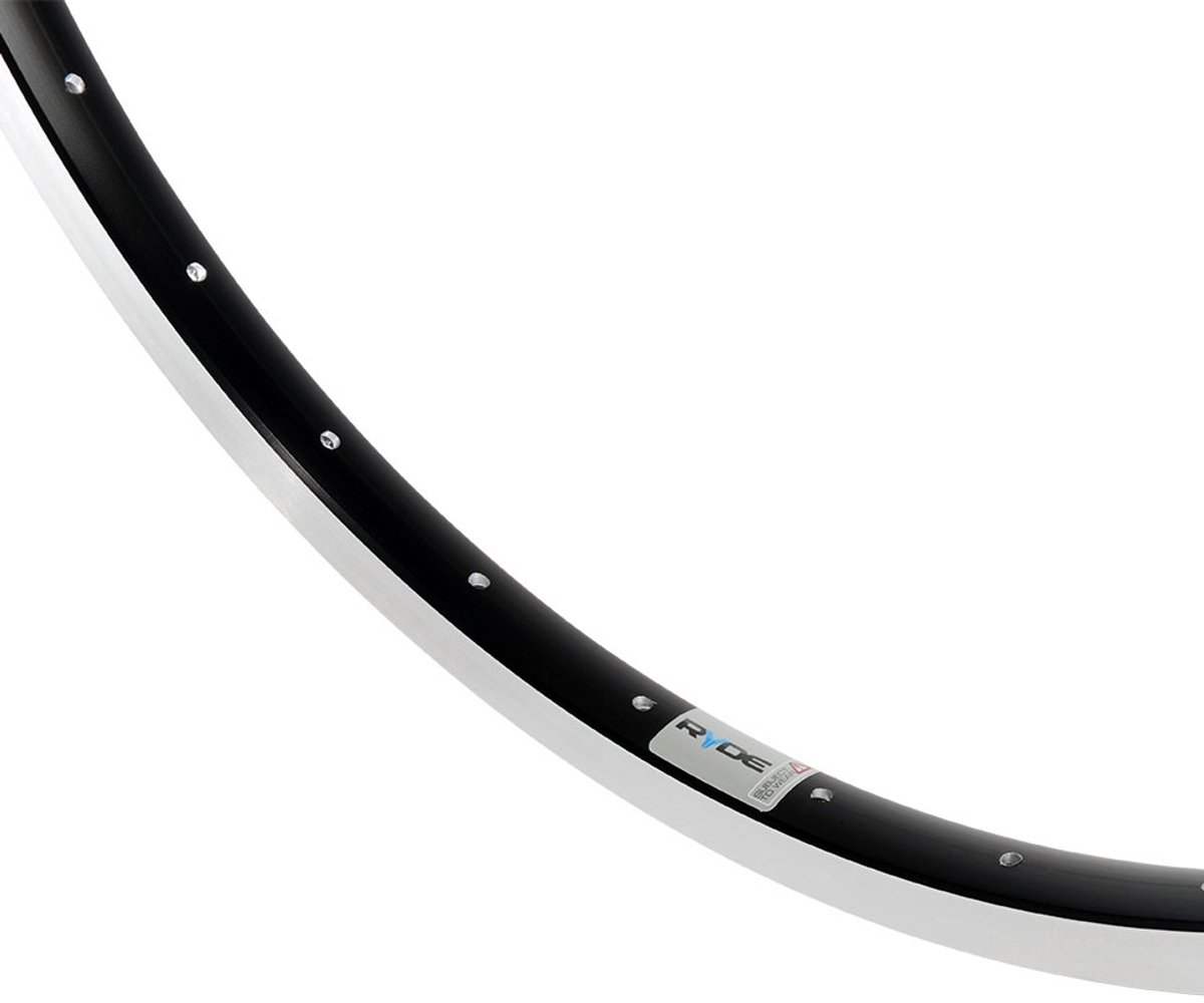 Velg Ryde Andra 30 26 / 559 x 19C aluminium - 32 gaats 14G - zwart geslepen
