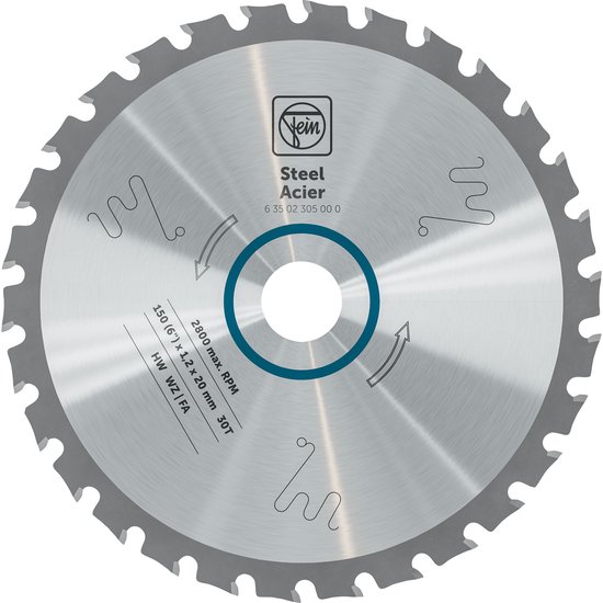 FEIN accu-handcirkelzaag F-IRON Cut 57 AS voor nauwkeurig koudzagen in platen, buizen en profielen. Compatibel met AMPShare/Bosch Professional 18V-accu's. Inclusief 2 x 8Ah ProCORE-accu en snellader