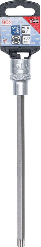 BGS Clé à douille longueur 200 mm 1/2 Torx T50