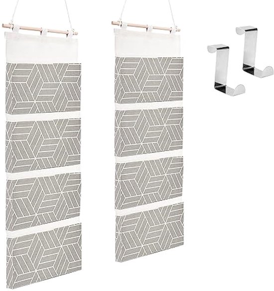 Wandorganizer, robuuste organizer, hangende opbergtas, voor slaapkamer