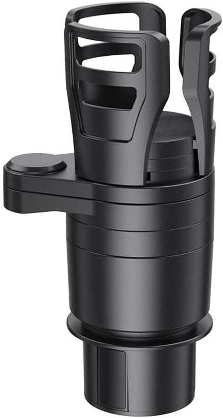 JSCARLIFE Auto dubbele bekerhouder expander, 2-in-1 multifunctionele grote auto bekerhouder expander adapter met verstelbare basis, universele auto bekerhouder voor flessen bekers dranken snack JSCARLIFE Auto dubbele bekerhouder expander, 2-in-1 multifunctionele grote auto bekerhouder expander adapter met verstelbare basis, universele auto bekerhouder voor flessen bekers dranken snack