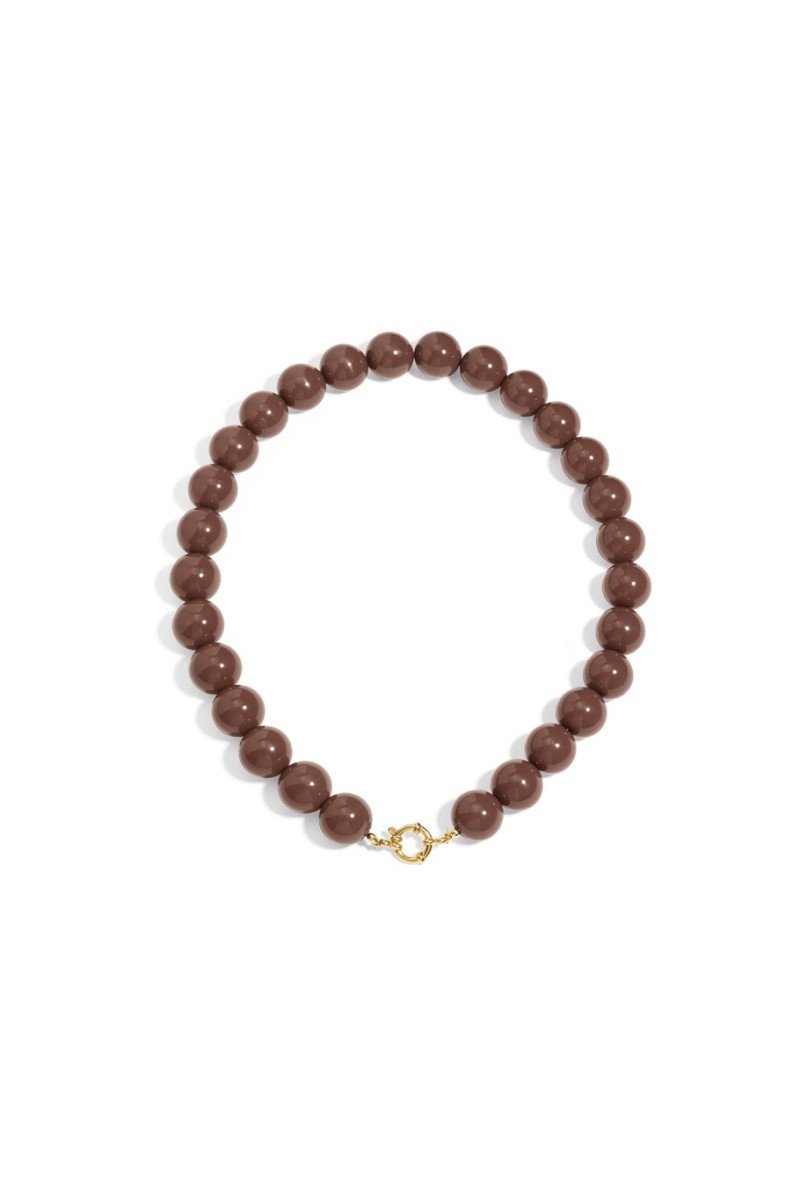 Kralenketting Colour XL - Bruin