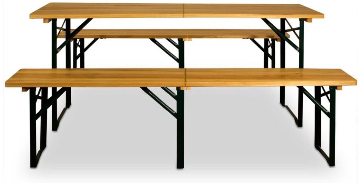 Thuys – Biertafel – Biertafels – 220 x 50 x 75cm – Natuurlijk