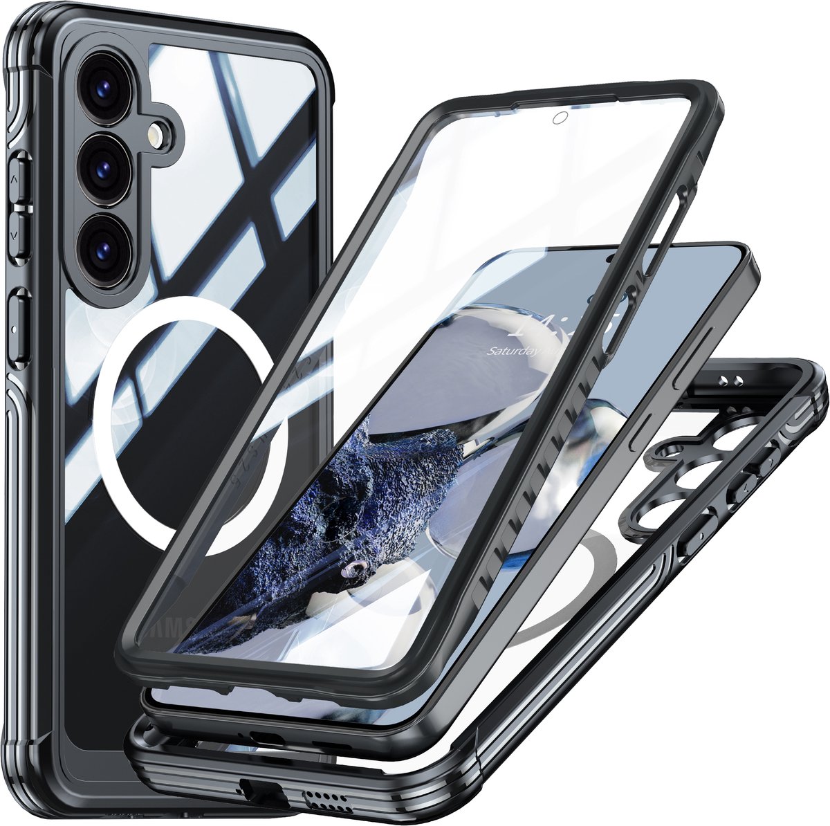 Robuuste telefoonhoes voor Samsung Galaxy S25 Ultra