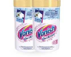 Vanish Oxi Action Whitening Booster Powder 1410g - 2 Stuks - Voordeelverpakking