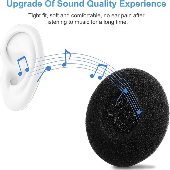 Replacement headset ear foam pad cover 50mm for headphone - Multimedia